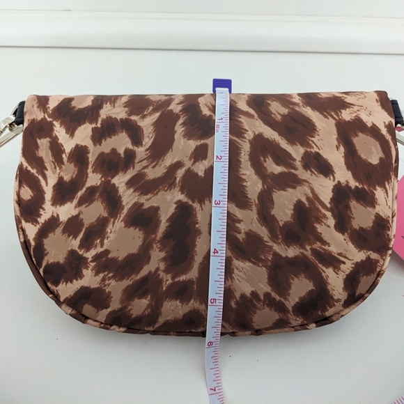 NWT! Kate Spade New York Taylor Leopard Medium Belt Bag In Natural - Picture 10 of 14